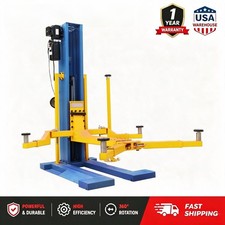 Mobile Single Post Car Lift 6600lbs Hydraulic Auto Hoist 220v Free Shipping Mobile Single Post Car Lift 6600lbs Hydraulic Auto Hoist 220v Free Shipping
