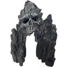 Aquarium Mountain View Stone Ornament - Aquarium Skull Rock Decor Cave for Fi...