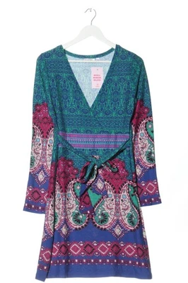 PALME Robe en maille tricotées Dames Robe T EU 36 bleu-turquoise-rose - Photo 1/4