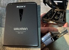 Sony WM-EX1 Walkman Portable Cassette Player Playback Only Black Japan
