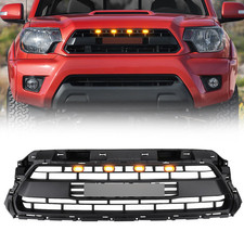 Led Lights Front Bumper Air Grille Grill Fit For Toyota Tacoma 2012-2015