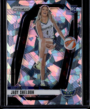 ❄️ 2024 WNBA Panini Prizm - Jacy Sheldon #141 Cracked Ice RC Dallas Wings!