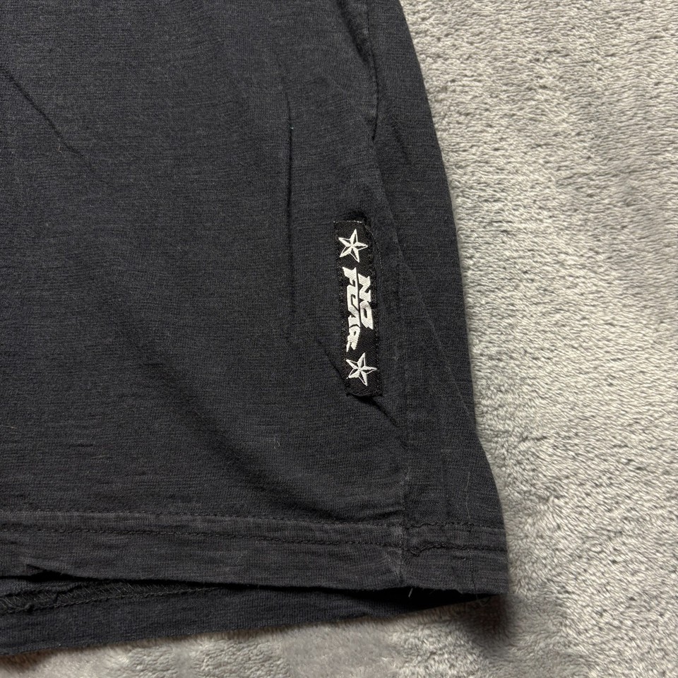 T-shirt Vintage No Fear Skull Drip - Noir - Taille S - Y2K