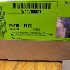 Whirlpool Washer Electronic Control Board W11789821