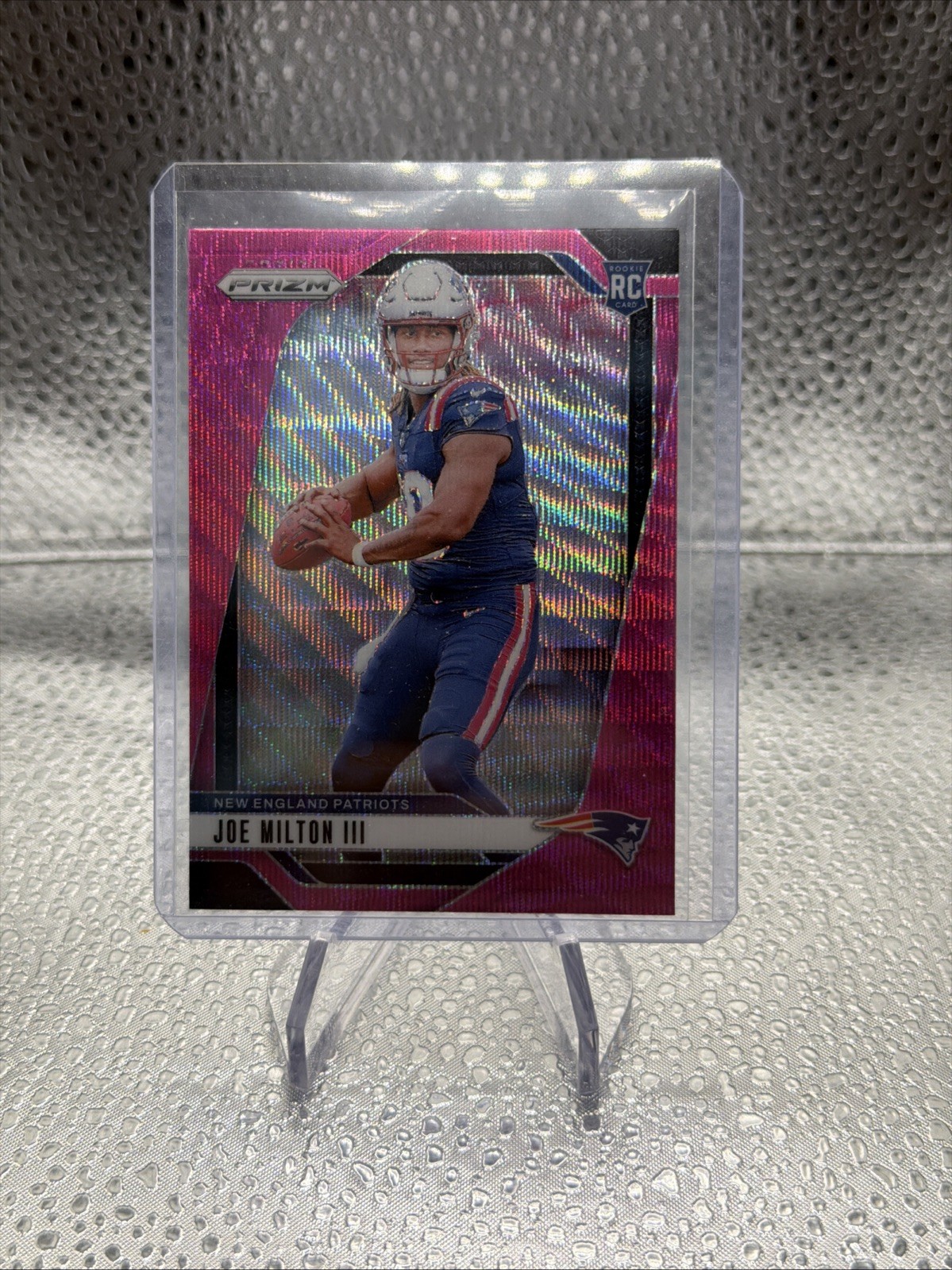 2024 Panini Prizm Joe Milton III #354 Pink Wave RC