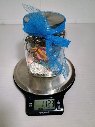 Mystery Jewelry jar of Beach and Ocean Theme Jewelry for Wear, Resell, Craft - Picture 6 of 7