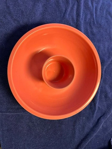 Fiesta Flamingo Pink Chip And Dip Bowl Set Fiestaware
