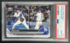 SHOHEI OHTANI PSA 10 2025 TOPPS NOW #721 1ST PLAYER W/ 50/50 SEASON DODGERS 7400