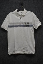 Calvin Klein Men's White Polo Shirt size M