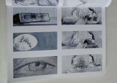 Task HBO TV Show Storyboards Book 2025 Mark Ruffalo Rare Film