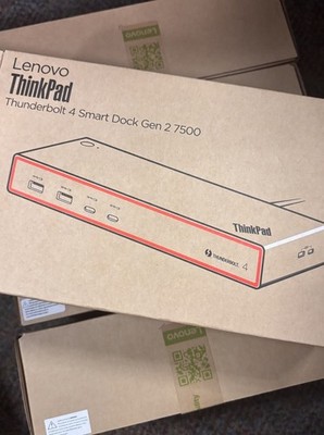 Lenovo ThinkPad Thunderbolt 4 Smart Dock Gen 2 7500 (135W adapter) P/N40BE0135US