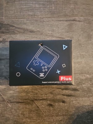 Game Box Plus Handheld Console   Retro Gaming System w/ Preloaded Games NIB