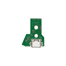 Playstation 4 Pro Micro USB Charging Port Board With 12-Pin Flex Cable For Co...