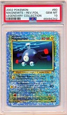 Pokemon Legendary Collection Magnemite Reverse Holo Foil #80 PSA 10 - POP 42 on eBay