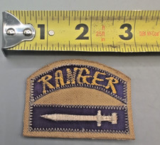 Korean War South Korean Ranger patch on tan foreign made