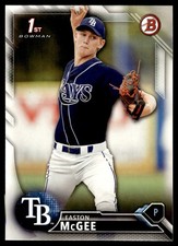 2016 Bowman Draft Picks & Prospects Easton McGee Tampa Bay Rays #BD-28