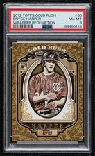 2012 Topps Gold Rush Bryce Harper #60 PSA 8 0dk