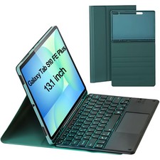 Keyboard Case for Samsung Galaxy Tab S10 FE Plus/S10 FE 13.1-Inch 2025, Deta...