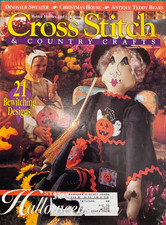 BETTER HOMES AND GARDENS CROSS STITCH  COUNTRY CRAFTS MAGAZINE, SEPT.OCT 1993