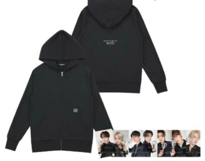 ENHYPEN ORANGE COUNTY Hood Zip-up Mサイズ ENHYPEN Orange County California Pop-Up Hoodie/Zippered Hoodie