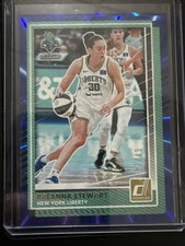 2025 Panini Donruss WNBA - Blue Laser #63 Breanna Stewart /49 Liberty