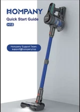 Hompany Cordless Vacuum CleanerCordless Stick Vacuum 45Mins RuntimeLight H18