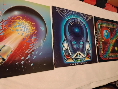 VINTAGE JOURNEY VINYL LOT 3 ALBUMS DEPARTURE FRONTIERS ESC4P3 ROCK SUPER GROUP