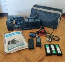 Camera Sony CCD-v8af-e + Accessoires Testé - Partiellement Fonctionnelle - Lire