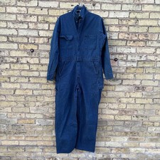 Big Ben Wrangler Mens 40 Regular Denim Coveralls Blue USA Vintage 60s 70s