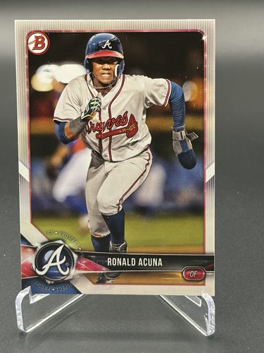 Ronald Acuna #BP1 2018 Bowman Paper Prospects card