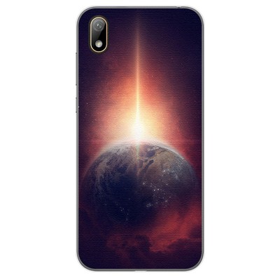 Custodia Portafoglio In Pelle PU Per Huawei Y5 2019 / Honor 8S - Fiori HX Ink - Con Supporto E Slot