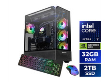iBUYPOWER Gaming Desktop PC Intel Core Ultra 7 270K Plus 32GB DDR5 2TB SSD