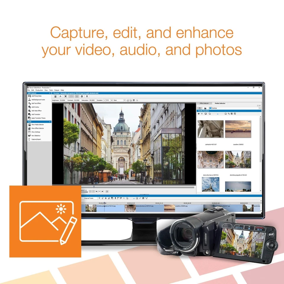 Roxio Creator NXT 8 | Grabación de CD/DVD y Creatividad Suite [Disco PC] [Versión Antigua... Foto 3 de 4
