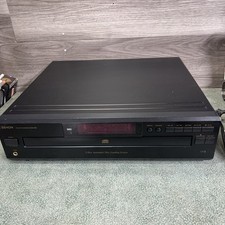 Denon CD Auto Changer Black DCM-280 5-Disc Carousel MP3 Player
