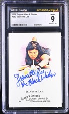 Jeanette Lee Signed 2008 Topps Allen & Ginter Card #282 CGC 9 JSA 10 Auto