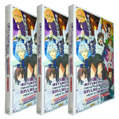 DVD Anime Guild No Uketsukejou Desu Ga Series Vol. 1-12 End English Dub - Imagen 4 de 6