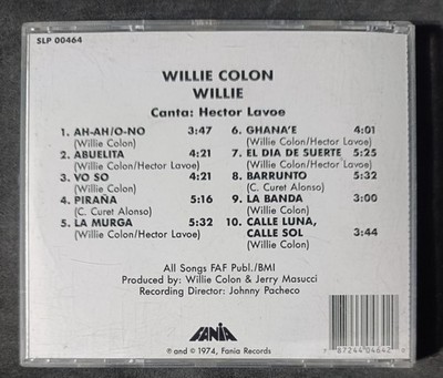Willie Colón -Willie by Willie Colón (CD) | eBay