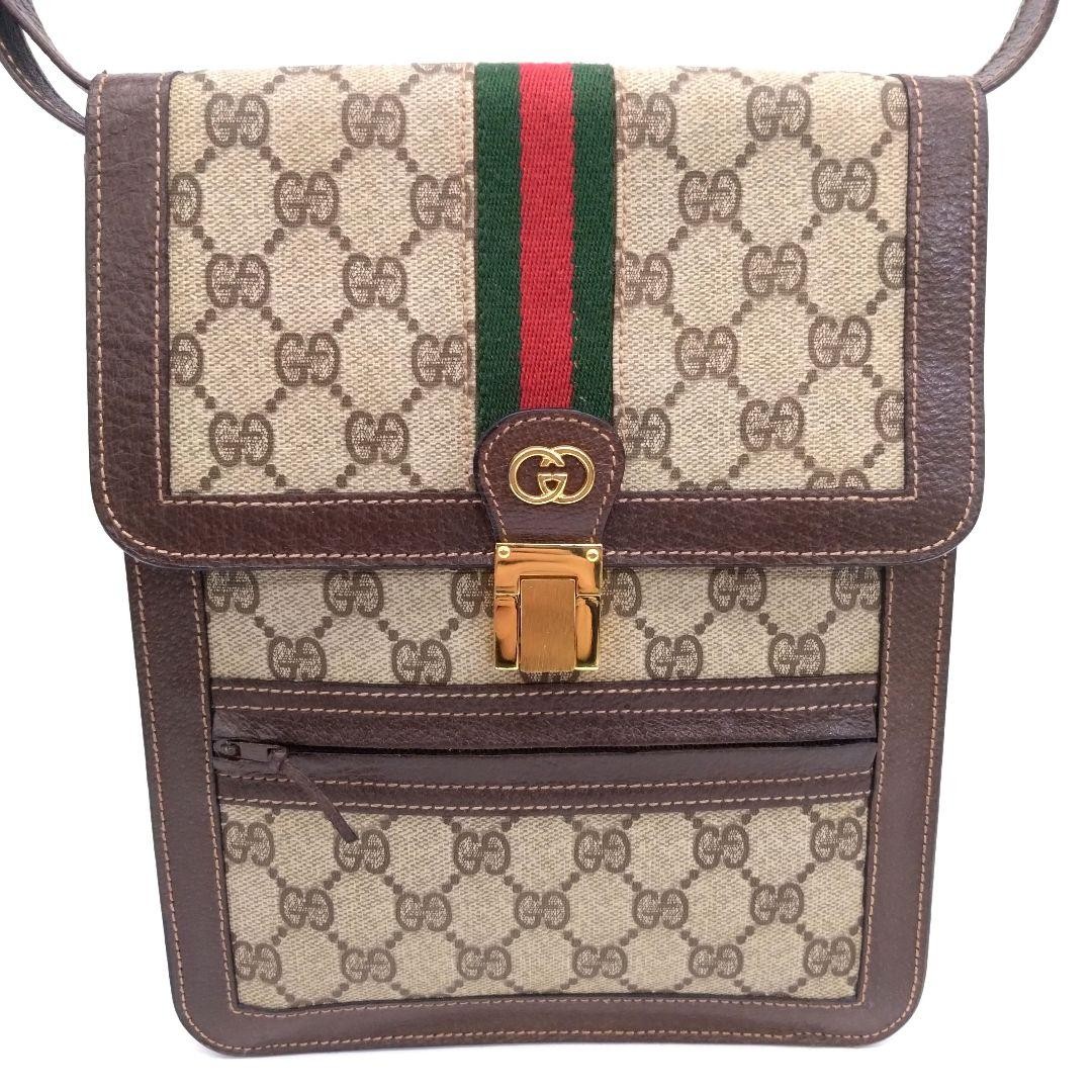 Excellent condition GUCCI GG pattern rare PARFUMS shoulder bag cute thumbnail 4