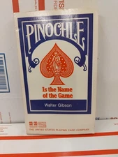 vintage pinochle book Card Playing Games Rules Procedures By Walter Gibson USA