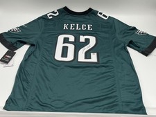 Jason Kelce Signed Philadelphia Eagles Nike Game Replica Jersey PSA ITP Hologram