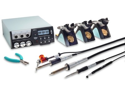 Weller WXR3002N - Three Channel Rework Station with WXHAP200, WXDP120 and WXP120