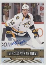 2017-18 Upper Deck Overtime Rookies Gold Foil Vladislav Kamenev #46 Auto g2u