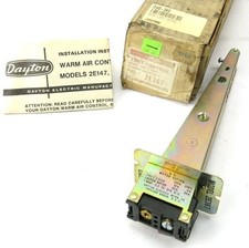 Dayton Limit Control, Range 150 to 250, 120V, 1 Amp Warm Air Control MOD# 2E367