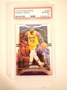 25+ 2019 Panini Prizm Lebron James Psa 10 for sale | Updated Oct 2026