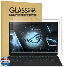KEANBOLL 2-Pack 9H Hardness Tempered Glass Screen Protector for ASUS ROG Flow