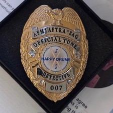 RARE and limited Hal Blaine badge that he created.