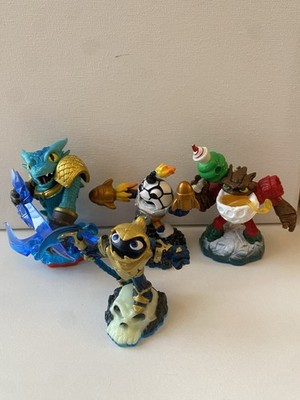 Skylanders Lot Of 4!! Grim Creeper, Kickoff Countdown, Snap Shot, Bumble Blast!!