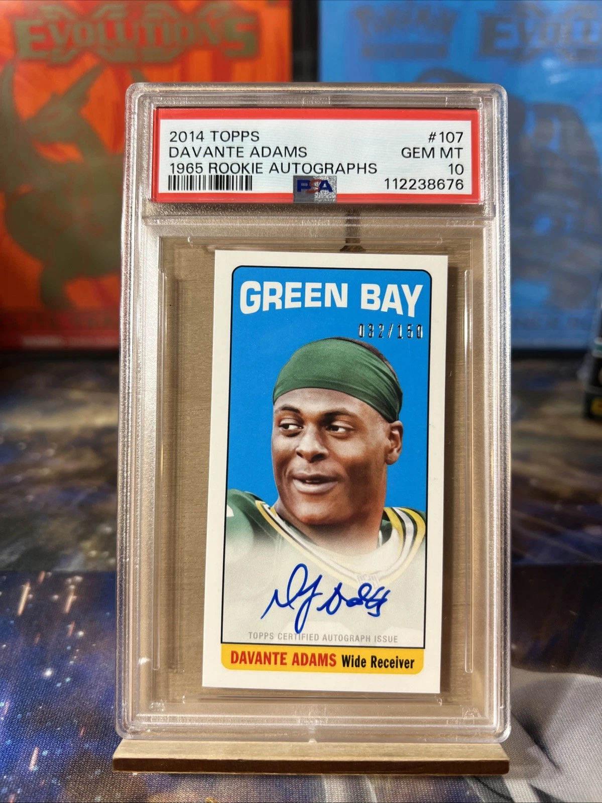 Davante Adams Topps 1965 Rookie Autographs #107 Base
