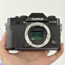 Fujifilm X-T10 16.3MP SLR-style Mirrorless Digital Camera Body Only -95% NEW