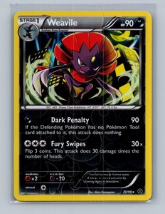 Weavile 70/99 Next Destinies Reverse Holo